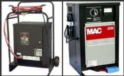 A lift truck battery available to Elk Grove Village, IL